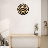 Wood and Metal Scandinavian Style Clock My Wall Clock